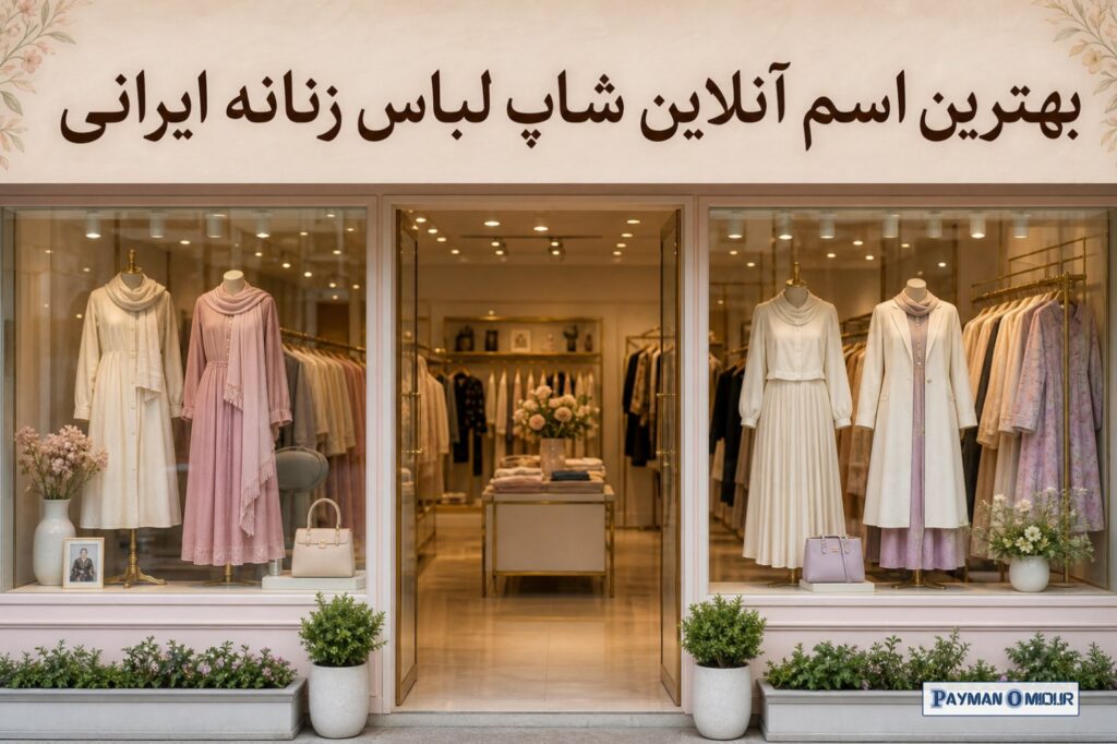 بهترین اسم آنلاین شاپ لباس زنانه ایرانی اسم‌های ایرانی یک مزیت مهم دارند: سریع‌تر اعتماد می‌سازند. برای بازار فارسی‌زبان…
