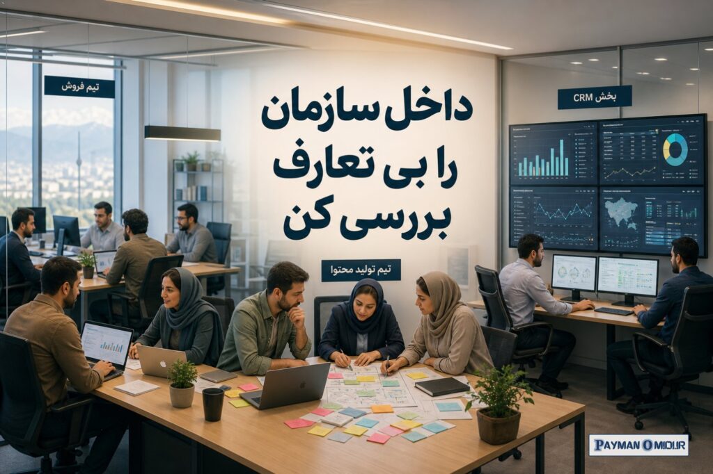 داخل سازمان را بی تعارف بررسی کن خیلی از مدیرها بازار را می‌شناسند، اما داخل سازمان را نه. در ظاهر می‌گویند «تیم خوبی دا…