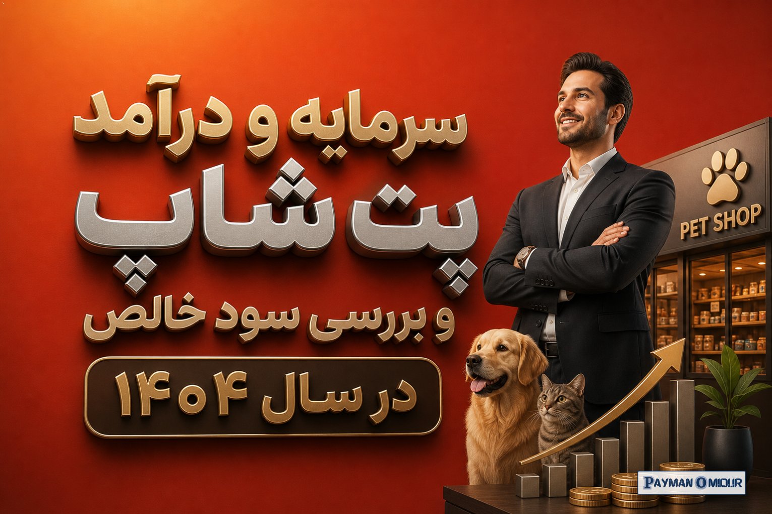 سرمایه و درآمد پت شاپ و بررسی سود خالص در سال ۱۴۰۴