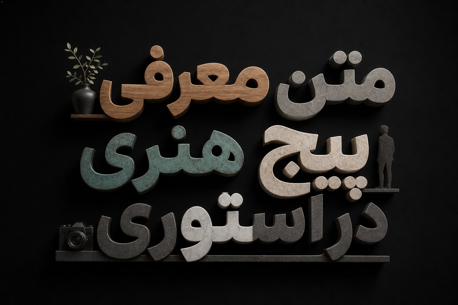 متن معرفی پیج هنری در استوری