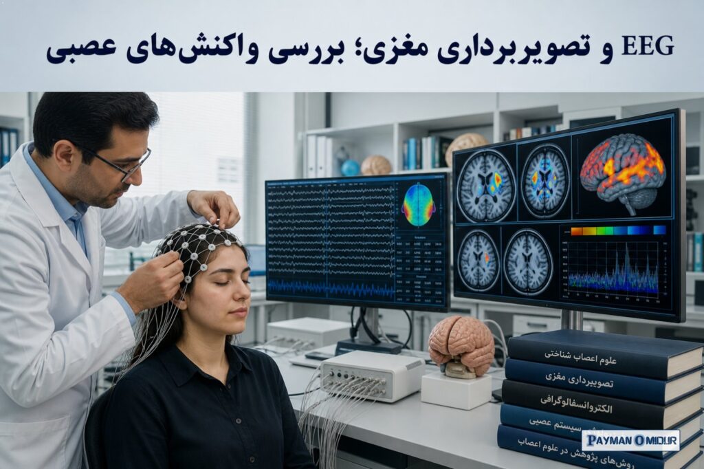 EEG و تصویربرداری مغزی؛ بررسی واکنش‌های عصبی دو روش مهم در پژوهش‌های علوم اعصاب، الکتروانسفالوگرافی یا EEG و تصویربرداری…
