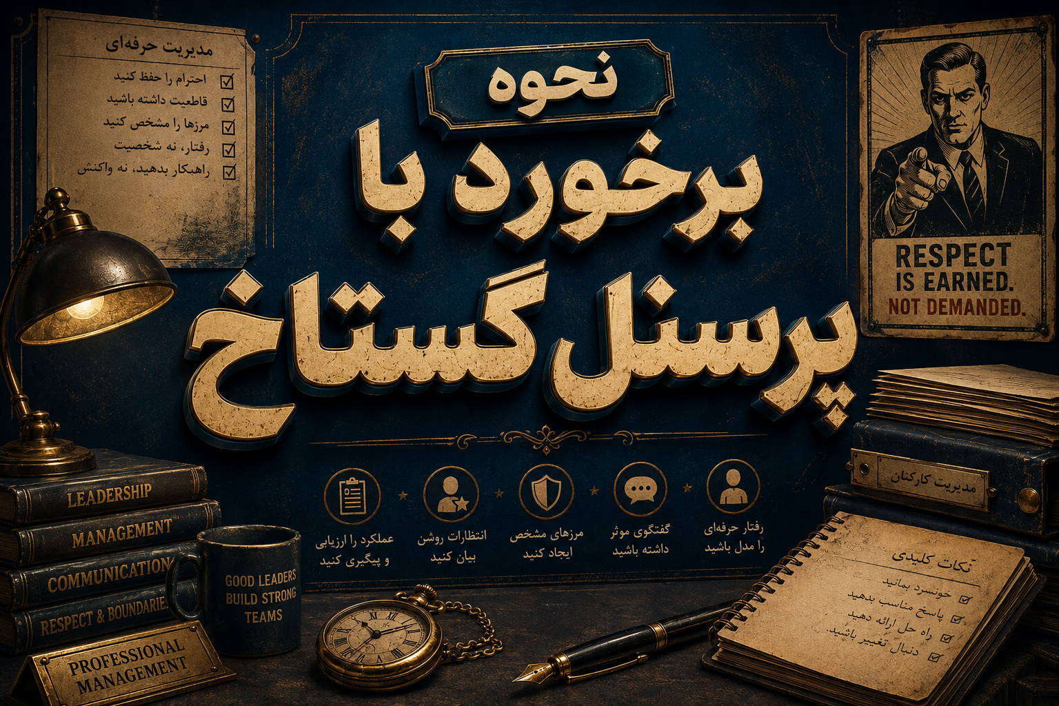 نحوه برخورد با پرسنل گستاخ
