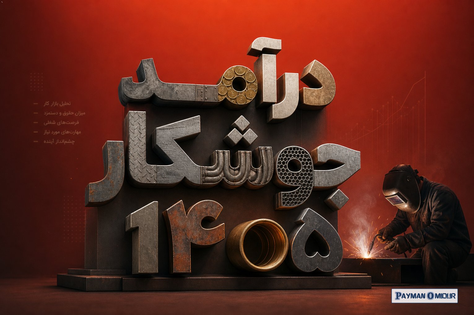 درآمد جوشکار ۱۴۰۵