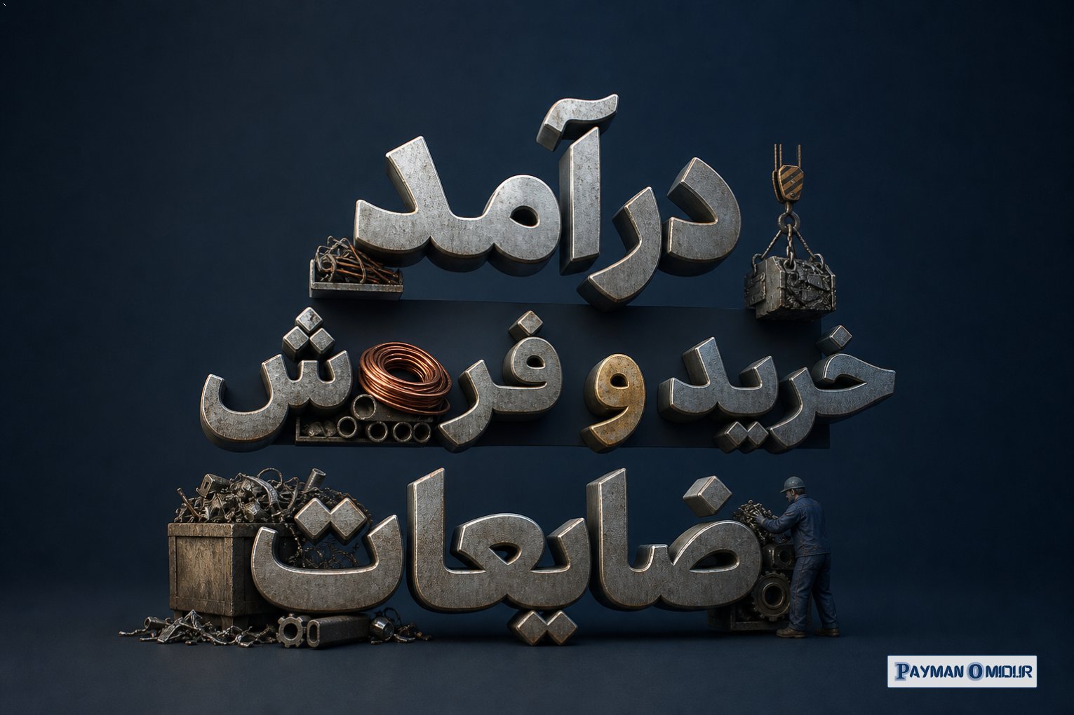 درآمد خرید و فروش ضایعات