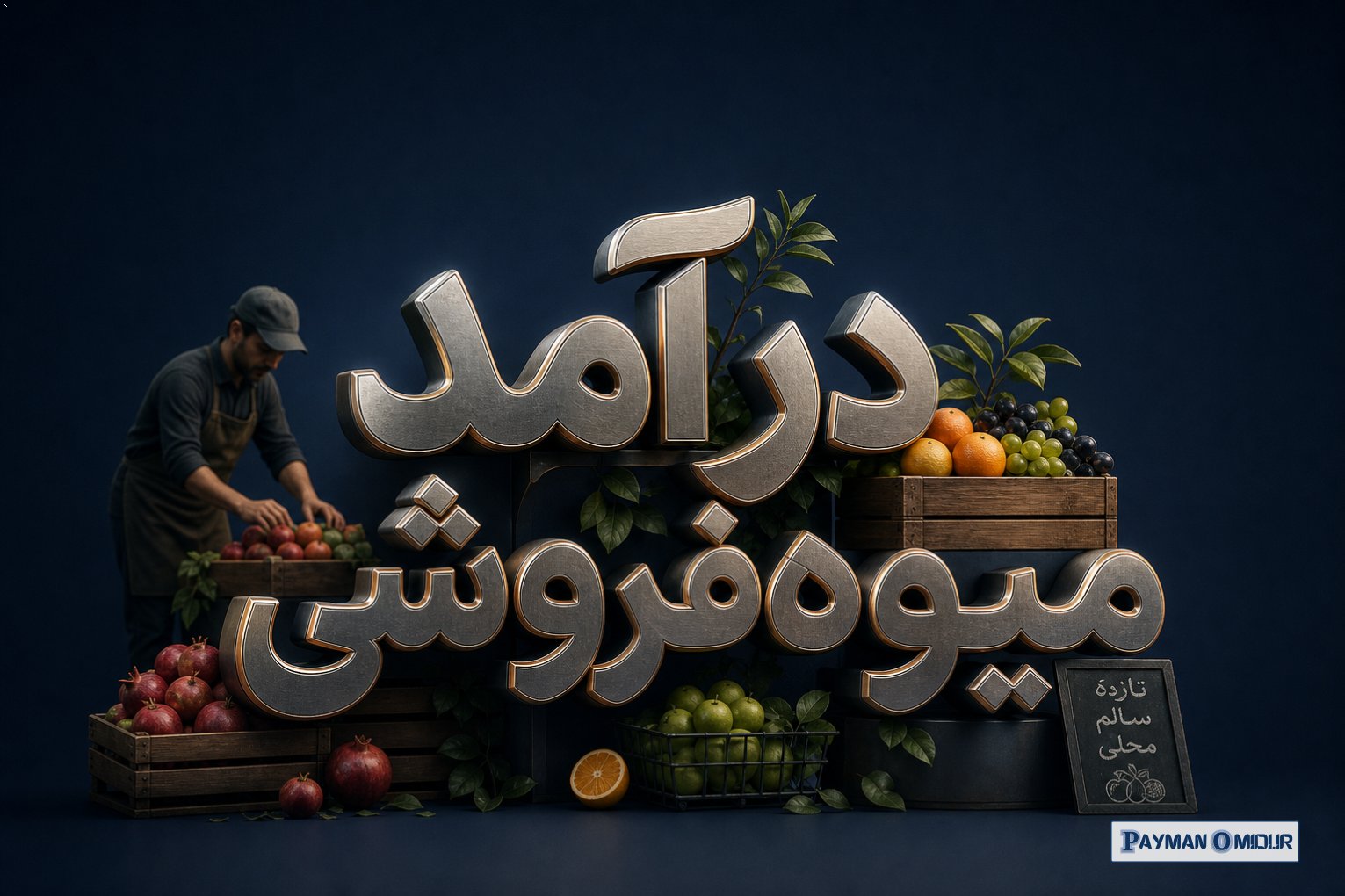 درآمد میوه‌فروشی