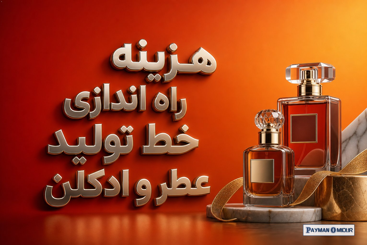 هزینه راه اندازی خط تولید عطر و ادکلن