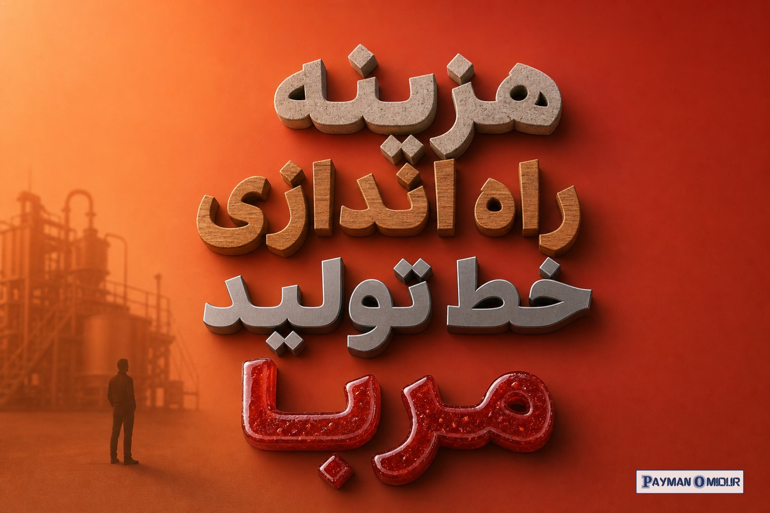 هزینه راه اندازی خط تولید مربا
