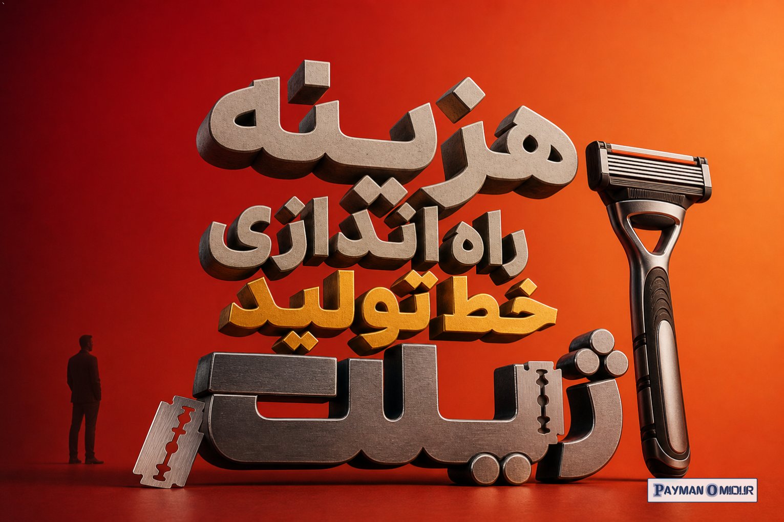 هزینه راه اندازی خط تولید ژیلت
