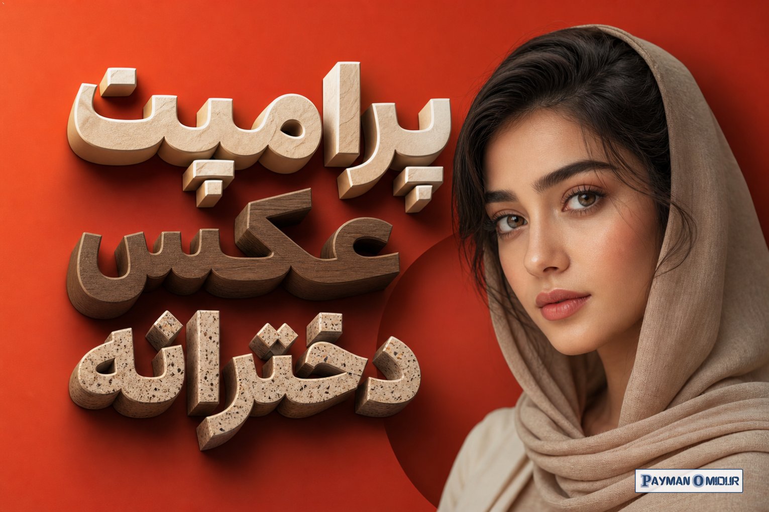 پرامپت عکس دخترانه