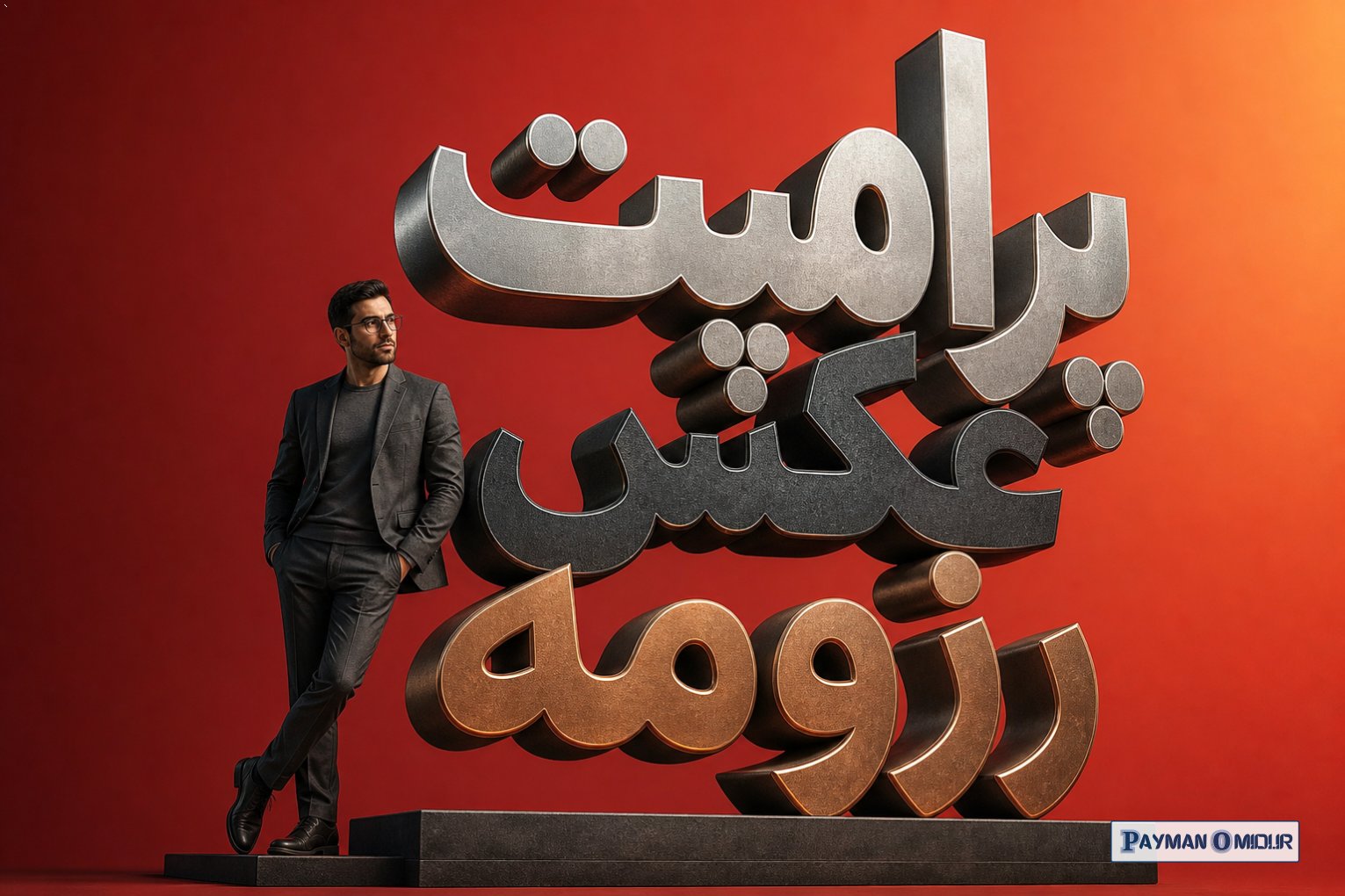 پرامپت عکس رزومه
