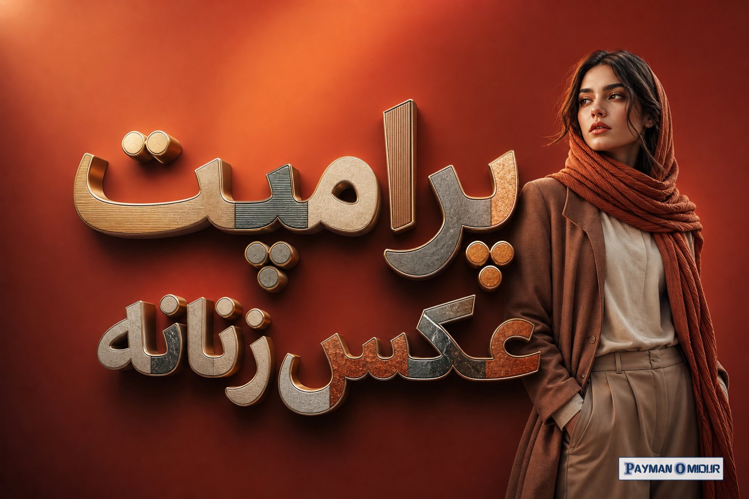 پرامپت عکس زنانه