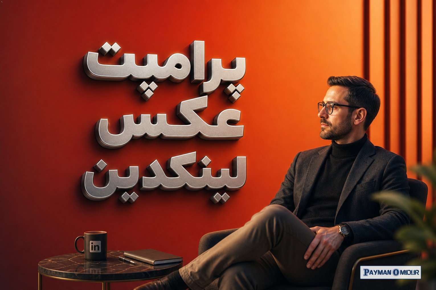 پرامپت عکس لینکدین
