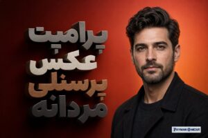 پرامپت عکس پرسنلی مردانه