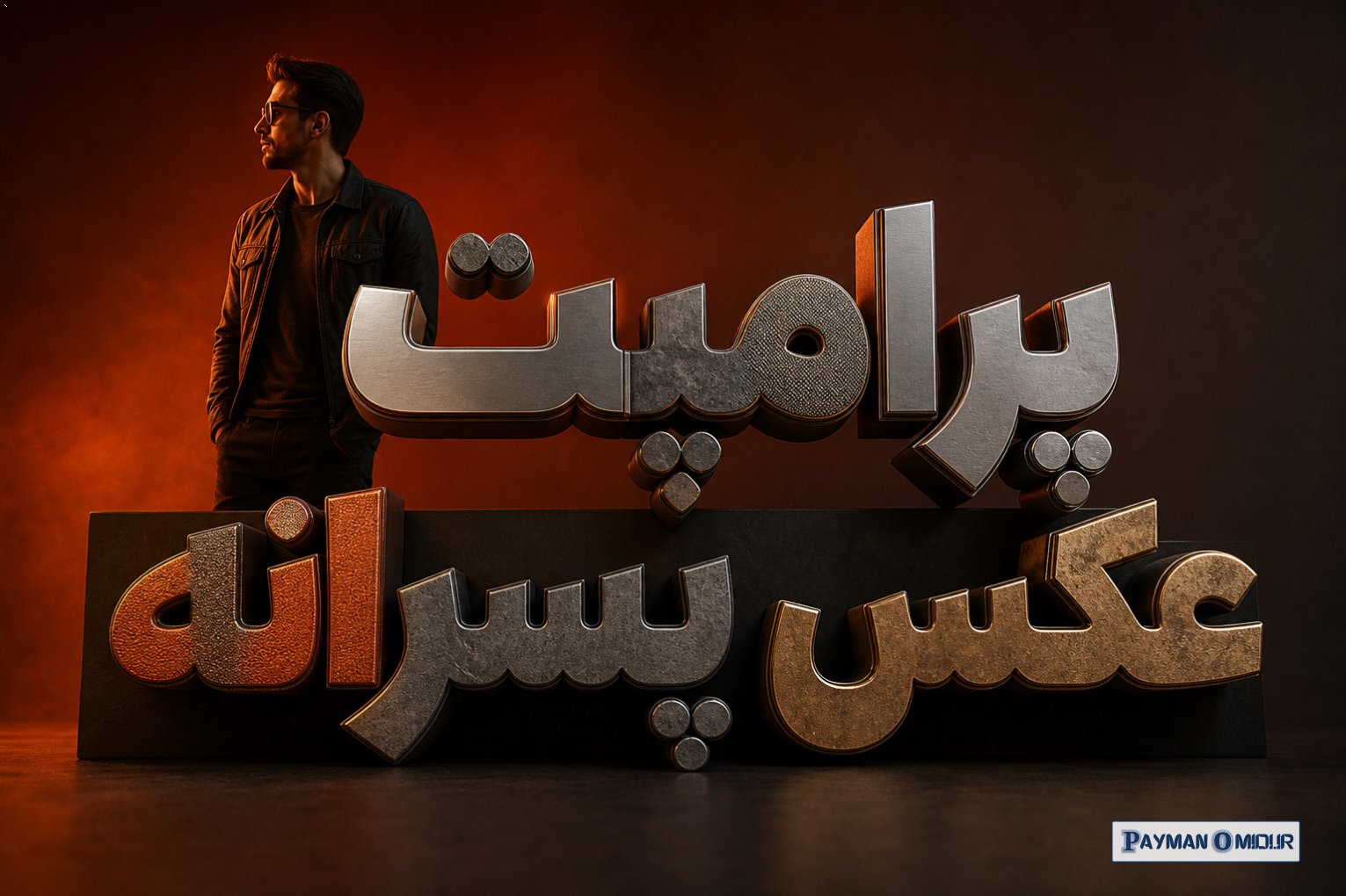 پرامپت عکس پسرانه