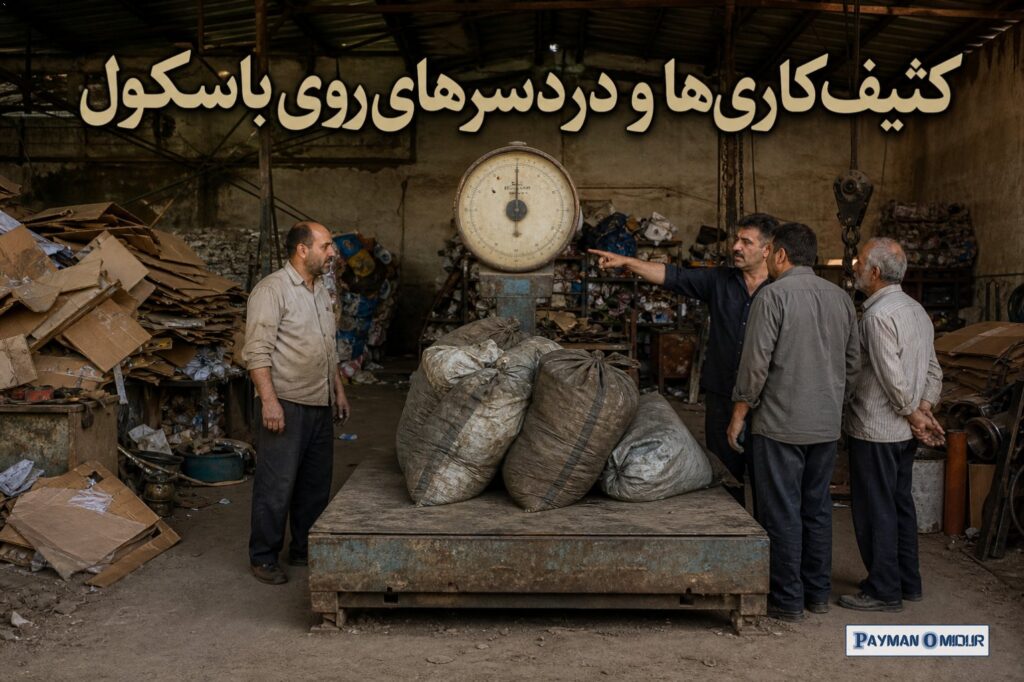 کثیف‌کاری‌ها و دردسرهای روی باسکول فکر نکنید می‌رید می‌شینید پشت میز و پول پارو می‌کنید. کار تو گاراژ یعنی سر و کله زدن…