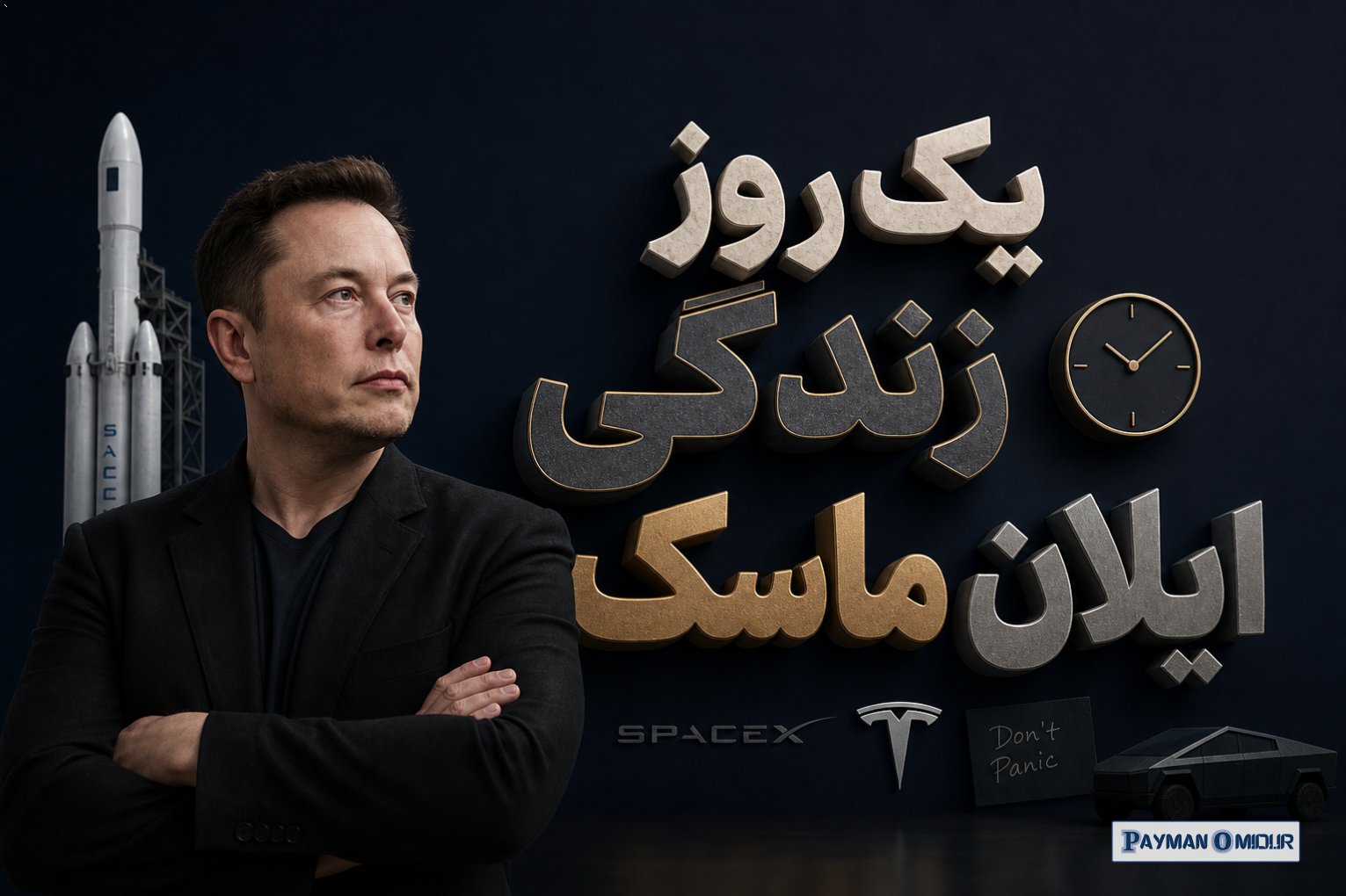 یک روز زندگی ایلان ماسک